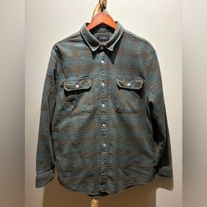 Brixton Bowery mens flannel sIze XL